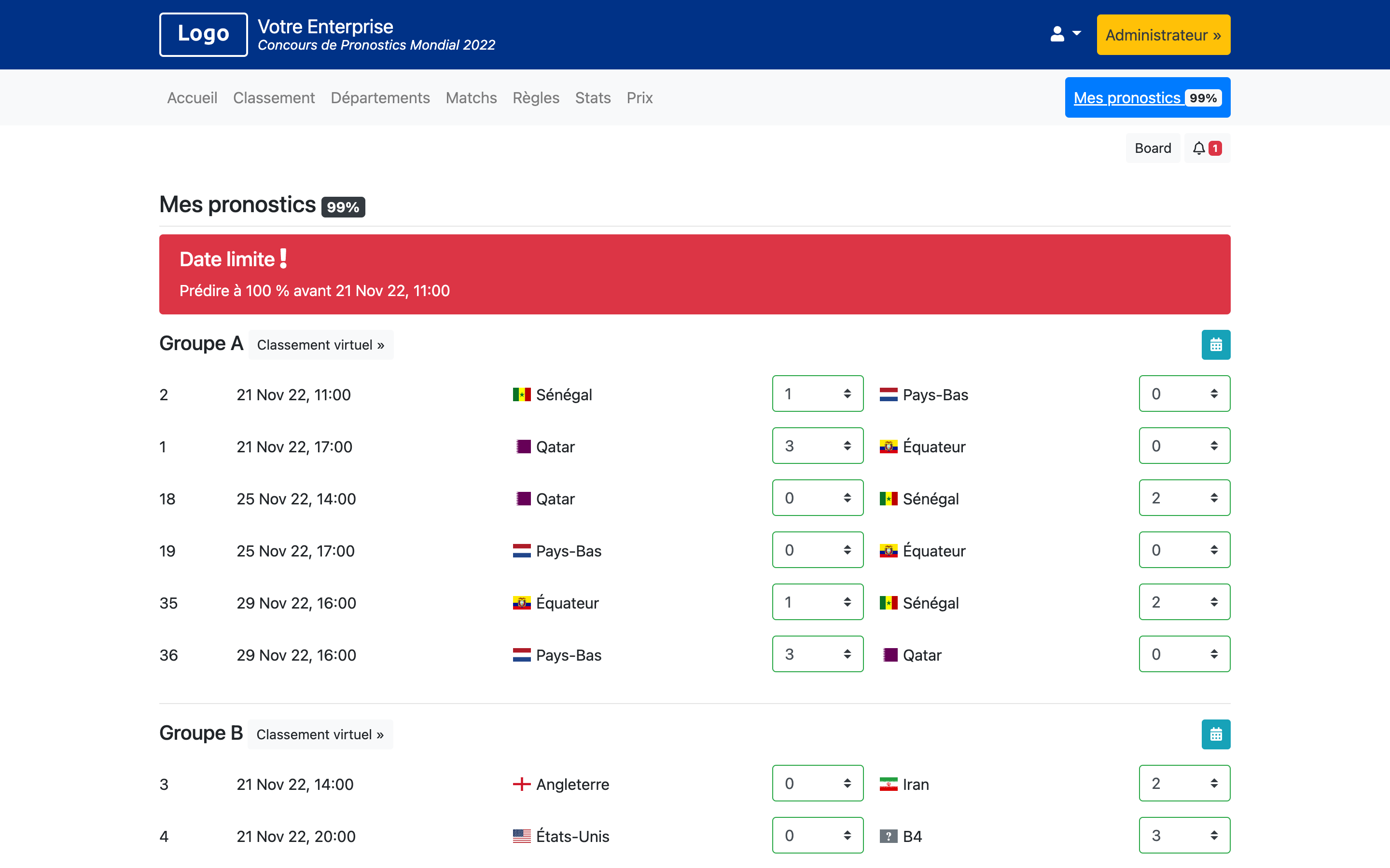 Coupe du Monde 2026 - EURO 2024